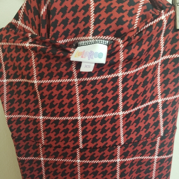 Lularoe Maxi Skirt Size XS Houndstooth!! - Picture 3 of 4